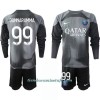 Conjunto (Camiseta+Pantalón Corto) Portero Manga Larga Paris Saint-Germain Gianluigi Donnarumma 99 Tercera Equipación 2022-23 - Niño